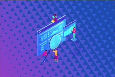 Изображение мужчины на баннере